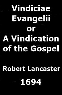Lancaster Gospel Vindication