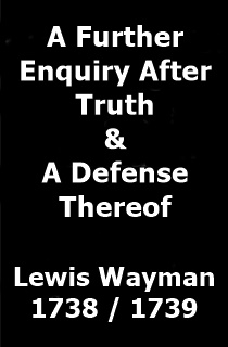 Wayman Further Enquiry After Truth